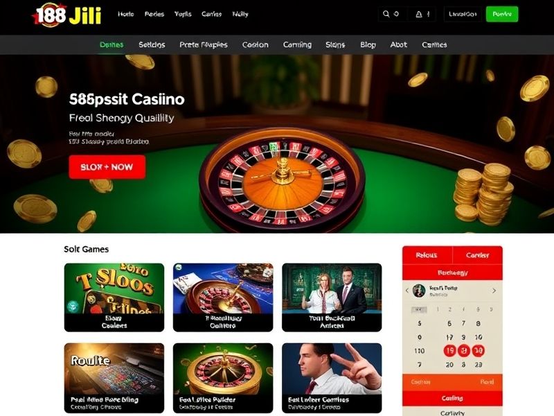 Welcome to 188 Jili Casino, your premier online gambling destination for thrilling casino games, live dealer tables, generous bonuses, and secure mobile gaming. Explore a vast collection of slots, poker, and more!